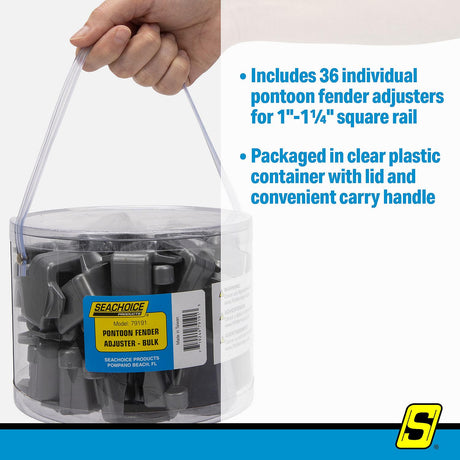 Seachoice 79191 Pontoon Rail Fender Adjuster 36 Pack - image 5