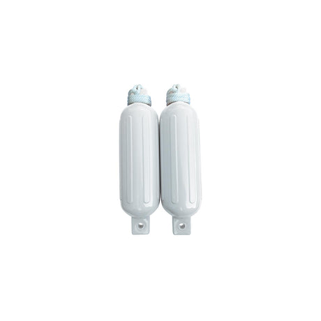 Seachoice Twin Eye Ribbed Fender Kit, Includes a Pair of MFP Fender Lines, White, 5-1/2 In. X 20 In. - DE77201S - official Seachoice product image 8