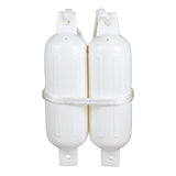 Seachoice Twin Eye Ribbed Fender Kit, Includes a Pair of MFP Fender Lines, White, 5-1/2 In. X 20 In. - DE77201S - official Seachoice product image 7
