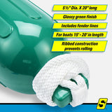 Seachoice 79257 Twin Eye Ribbed Fender Kit (Includes 2 5.5" x 20" Green Fenders and 2 Matching 3/8 x 5' Fender Lines) - DE77208S - official Seachoice product image 5