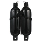 Seachoice Twin Eye Ribbed Fender Kit, Includes a Pair of MFP Fender Lines, Black, 5-1/2 in. X 20 in. - DE77206S - official Seachoice product image 4