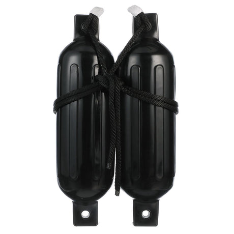Seachoice Twin Eye Ribbed Fender Kit, Includes a Pair of MFP Fender Lines, Black, 5-1/2 in. X 20 in. - DE77206S - official Seachoice product image 4