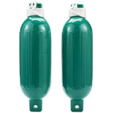 Seachoice 76277 Twin Eye Ribbed Fender Kit (Includes 2 6.5" x 23" Green Fenders and 2 Matching 3/8 x 5' Fender Lines) - DE77238S - official Seachoice product image 8
