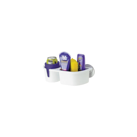 Seachoice Cruisin' Caddy, UV-Resistant Marine Boat Beverage and Item Organizer, White - 79361 - official Seachoice product image 10