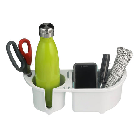Seachoice Cruisin' Caddy, UV-Resistant Marine Boat Beverage and Item Organizer, White - 79361 - official Seachoice product image 4