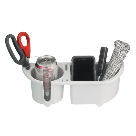 Seachoice Cruisin' Caddy, UV-Resistant Marine Boat Beverage and Item Organizer, White - 79361 - official Seachoice product image 3