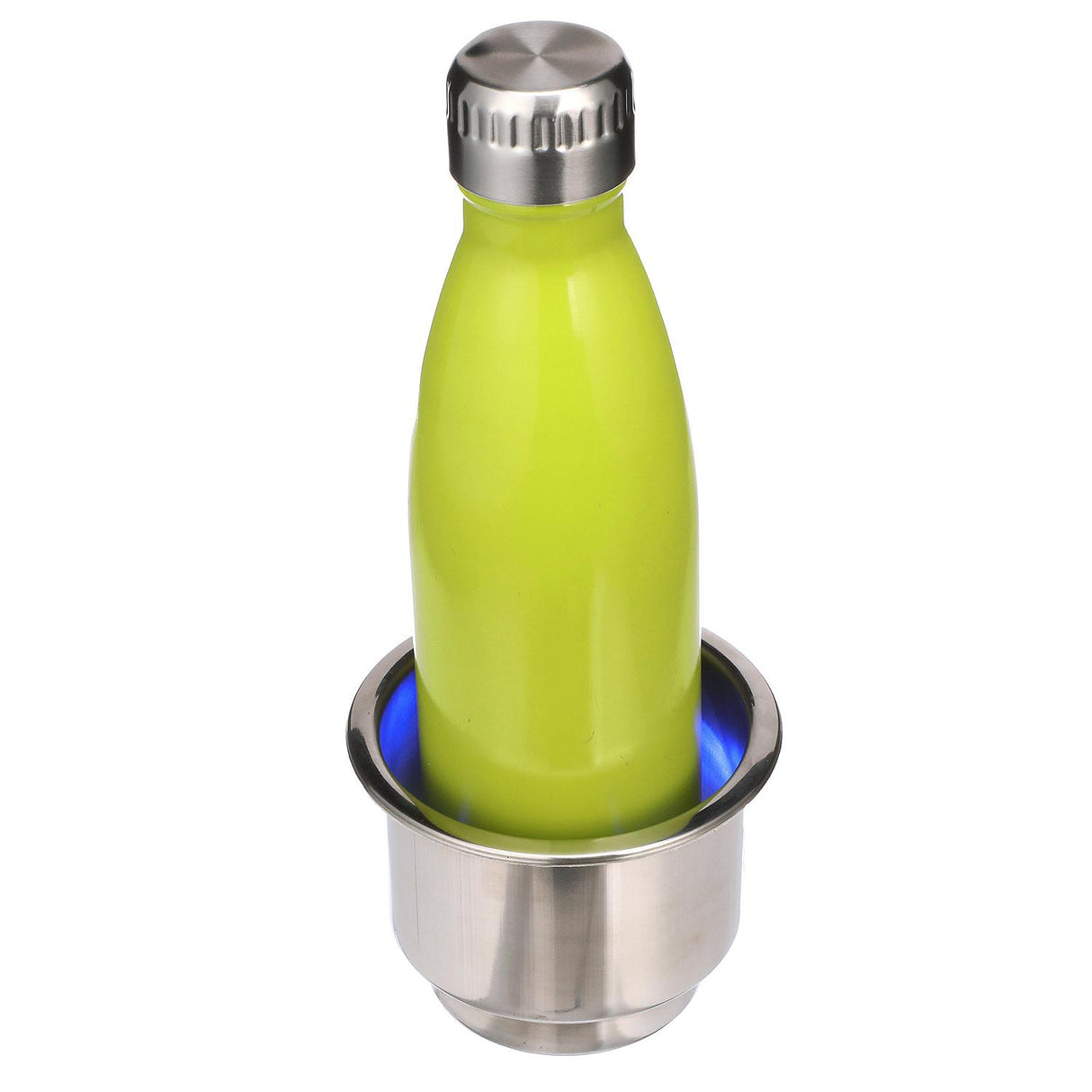 Seachoice 79371 Boat Drink Holder, Recessed, Blue LED, Stainless Steel - 79371 - official Seachoice product image 5