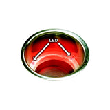 Seachoice 79391 Stainless Steel Recessed Drink Holder With Red LED Light - 79391 - official Seachoice product image 2