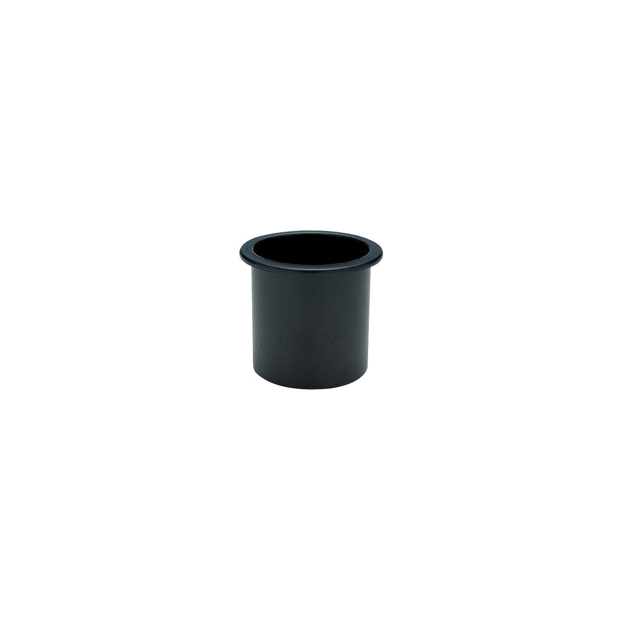 Seachoice Plastic Recessed Drink Holder, 3 in Dia. Hole, Black - 79481