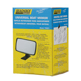 Seachoice Universal Boat Mirror, 8 in. X 4 in. Convex Safety Glass, Black ABS Plastic Housing - 79501 - official Seachoice product image 5
