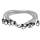 Seachoice Elastic Shock Bungee Cords, 3/4 in. Hooks, 30 in. Long, Pack of 5 - 50-79571 - image 4