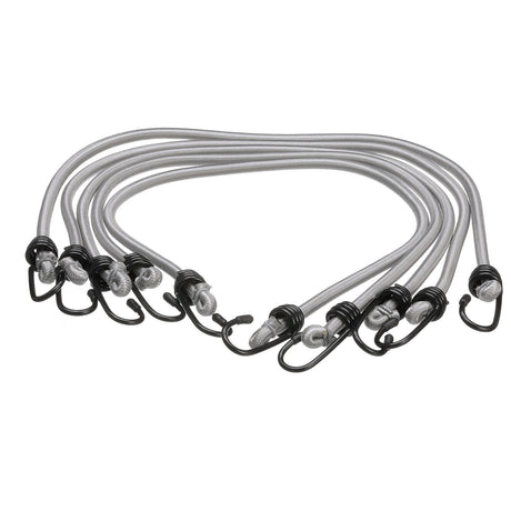 Seachoice Elastic Shock Bungee Cords, 3/4 in. Hooks, 30 in. Long, Pack of 5 - 50-79571 - image 4