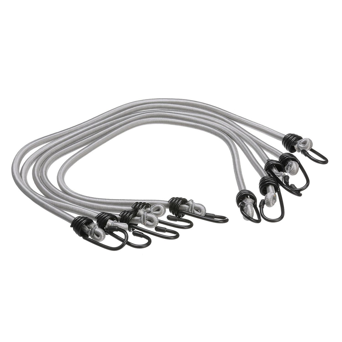 Seachoice Elastic Shock Bungee Cords, 3/4 in. Hooks, 30 in. Long, Pack of 5 - 50-79571 - image 3