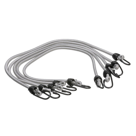 Seachoice Elastic Shock Bungee Cords, 3/4 in. Hooks, 30 in. Long, Pack of 5 - 50-79571 - image 3