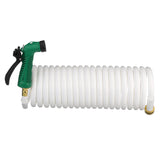 Seachoice Coiled Washdown Hose w/ Sprayer and Brass Fittings, 25 Ft., White - 79691 - official Seachoice product image 4