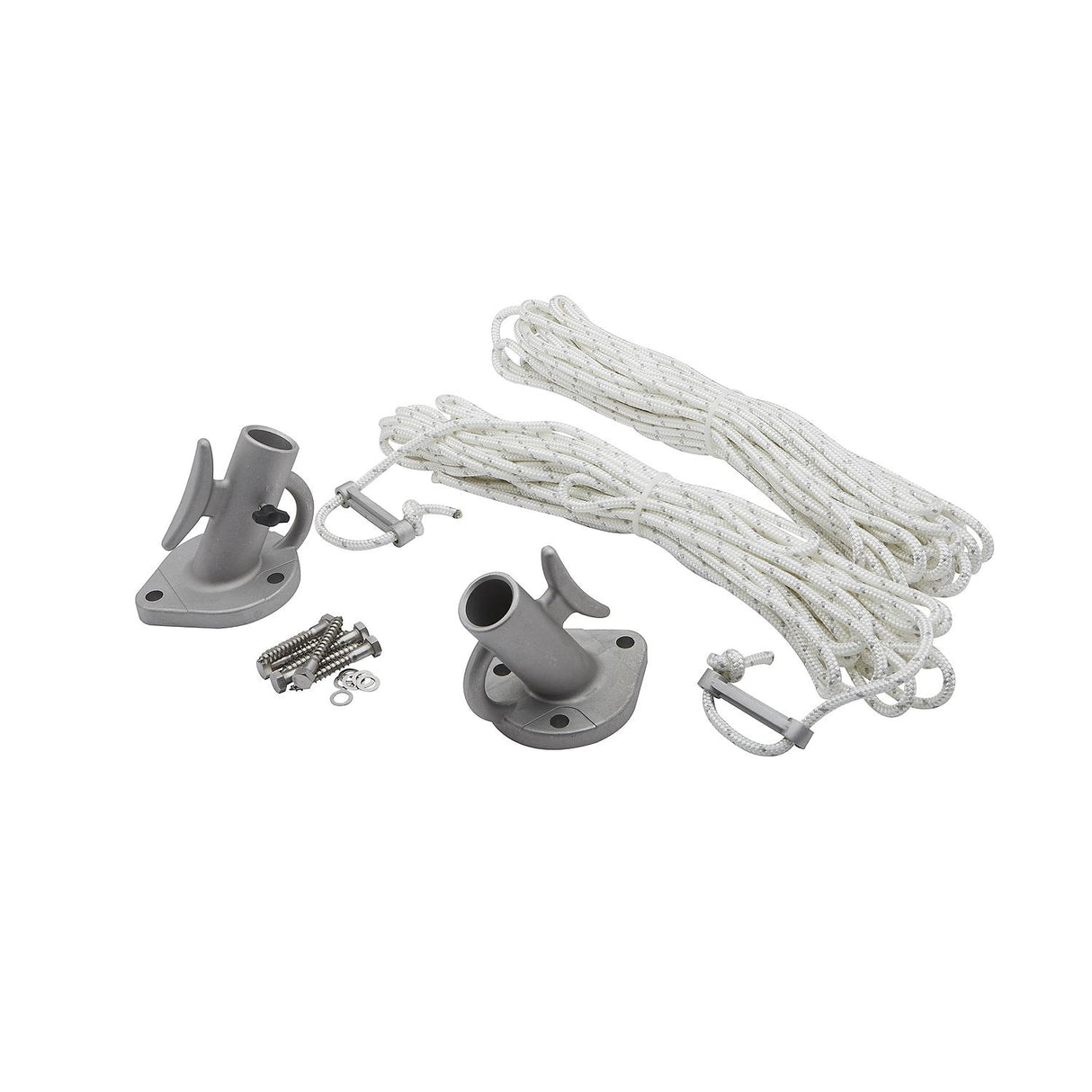 Seachoice Mooring Whip, 8 Ft., Black Pair - DE3106S