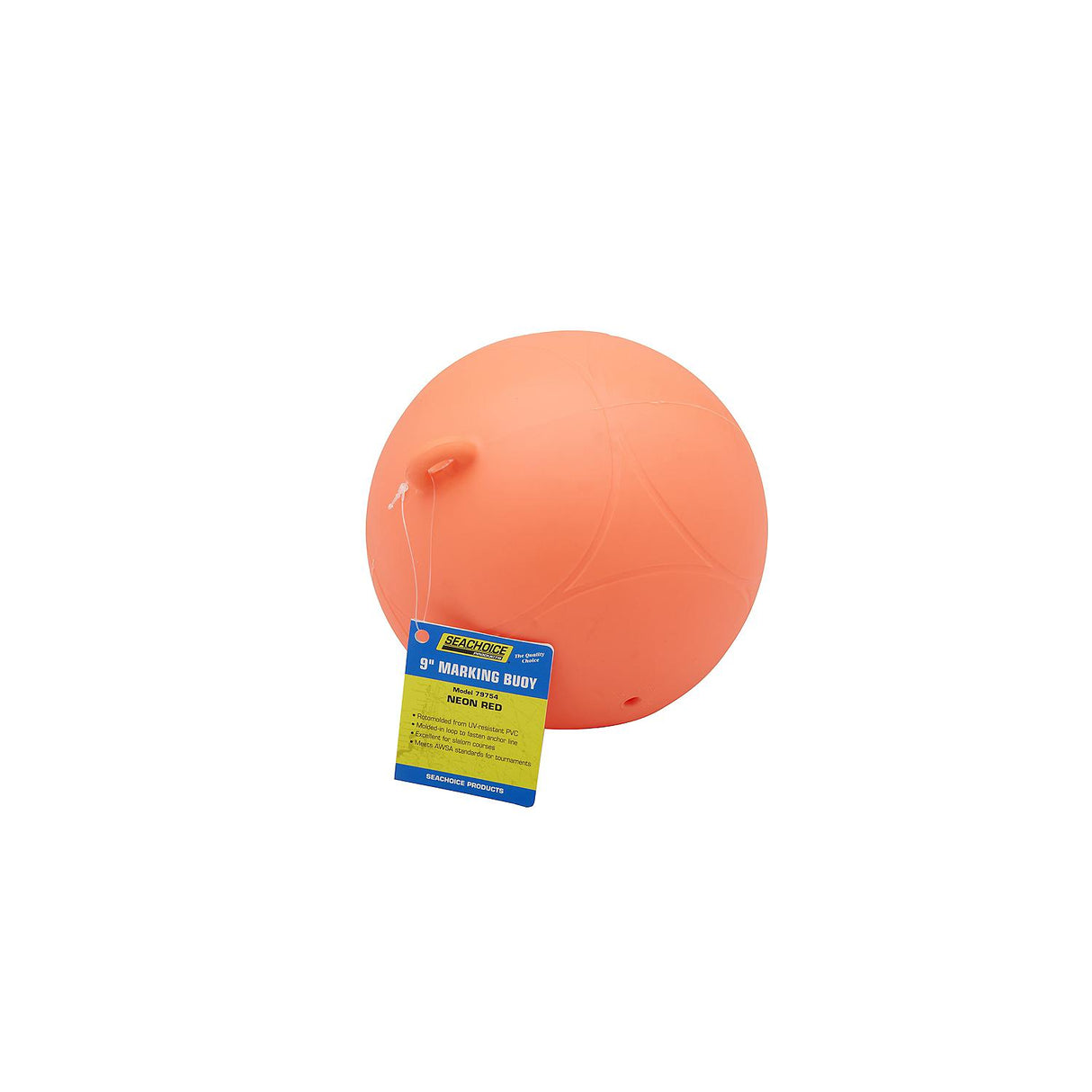 Seachoice Slalom Marking Buoy, 9 in., Neon Red - DE95880S - official Seachoice product image 5