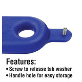 Seachoice Non-Corrosive Propeller Wrench, Fits 1-1/6 in. Propeller Nuts, Includes Screw, Blue - 79851 - official Seachoice product image 5