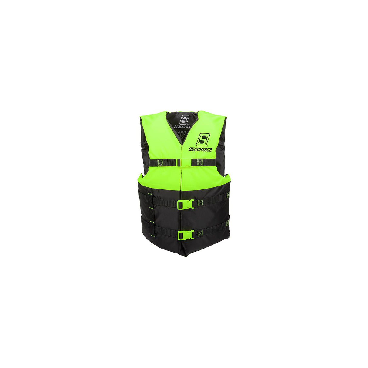 Seachoice 85154General Purpose Life Vest - Level 70, Adult L, Green - 6001-ADULT L- GRN - image 3