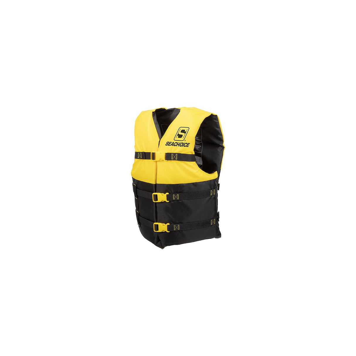 Seachoice 85175 General Purpose Life Vest - Level 70, Adult XL, Yellow - 6001-ADULT XL-YEL - image 5