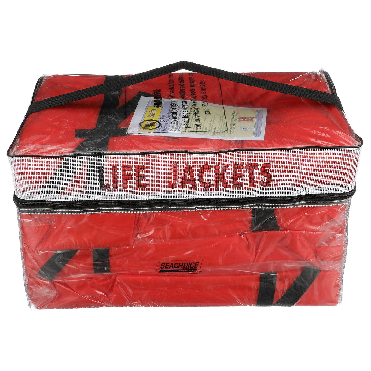 Seachoice Life Vest, Type II Personal Flotation Device, Orange, Adult, 4-Pack w/ Bag - EPE1110AK1AUPK40-85510 - official Seachoice product image 4