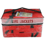 Seachoice Life Vest, Type II Personal Flotation Device, Orange, Adult, 4-Pack w/ Bag - EPE1110AK1AUPK40-85510 - official Seachoice product image 4