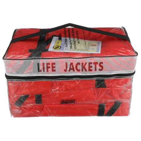 Seachoice Life Vest, Type II Personal Flotation Device, Orange, Adult, 4-Pack w/ Bag - EPE1110AK1AUPK40-85510 - official Seachoice product image 4