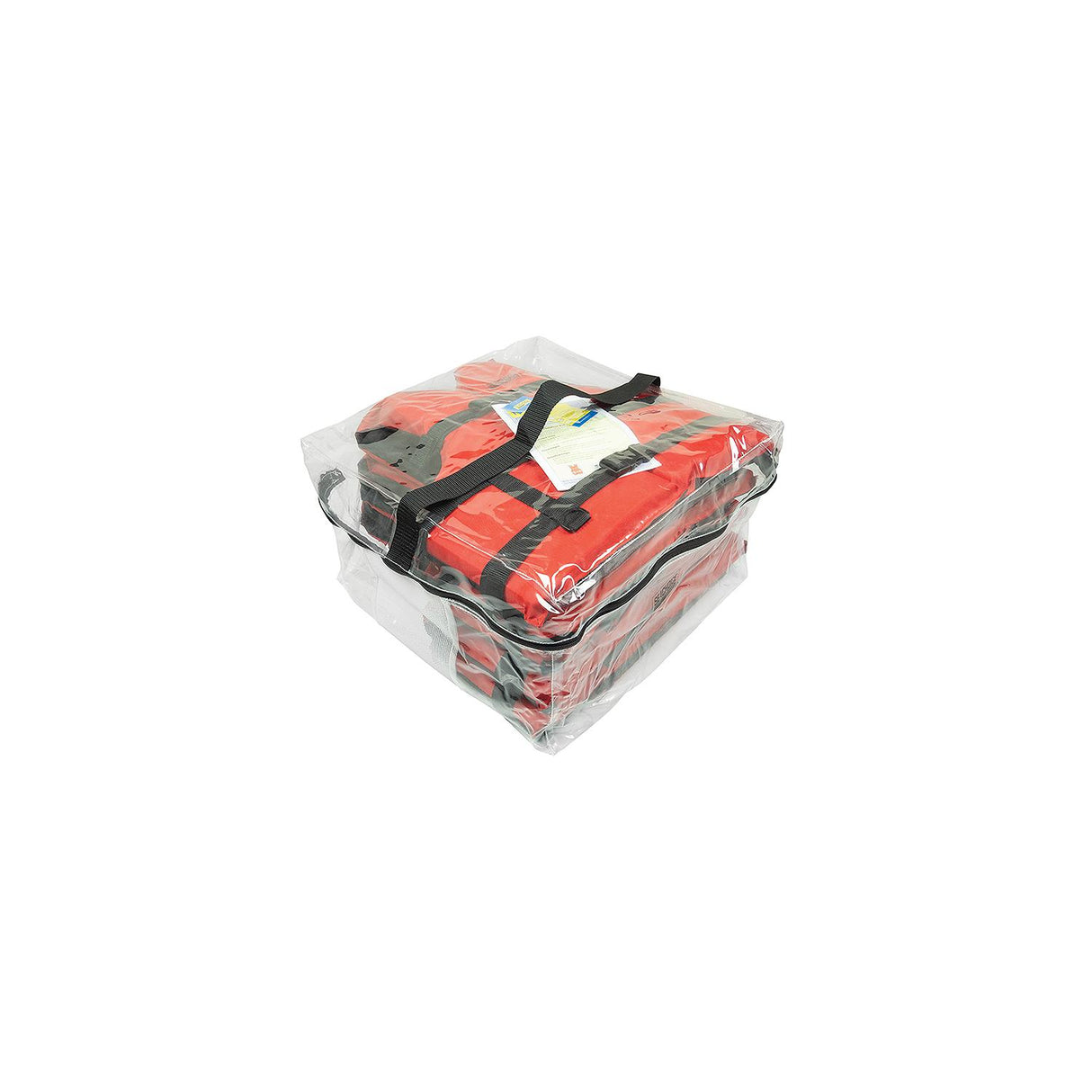 Seachoice 85513 General Purpose Life Vest 4-Pack w/Bag & 4 Red Vests - 85513-EPE2220AUPK4RED