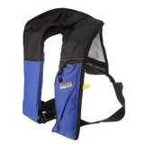 Seachoice Inflatable Personal Flotation Device (PFD), Low-Profile Life Vest, USCG Approved Type V, Adult Size, Blue/Black - 1214MA-BLUE/BLK-85840 - official Seachoice product image 2