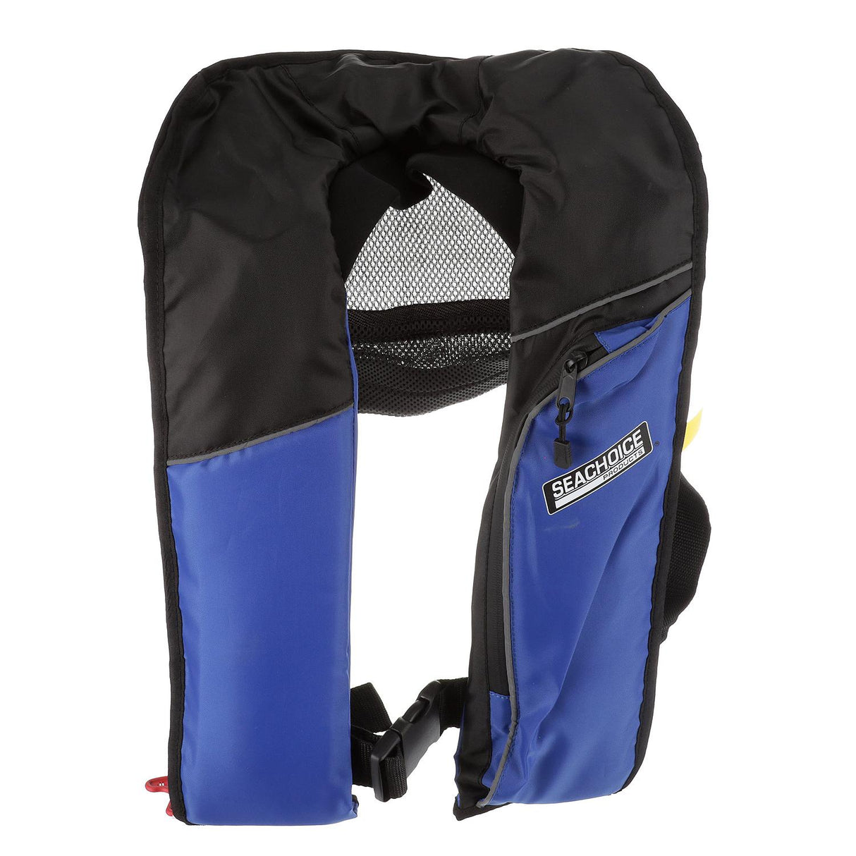 Seachoice Inflatable Personal Flotation Device (PFD), Low-Profile Life Vest, USCG Approved Type V, Adult Size, Blue/Black - 1214MA-BLUE/BLK-85840 - official Seachoice product image 3