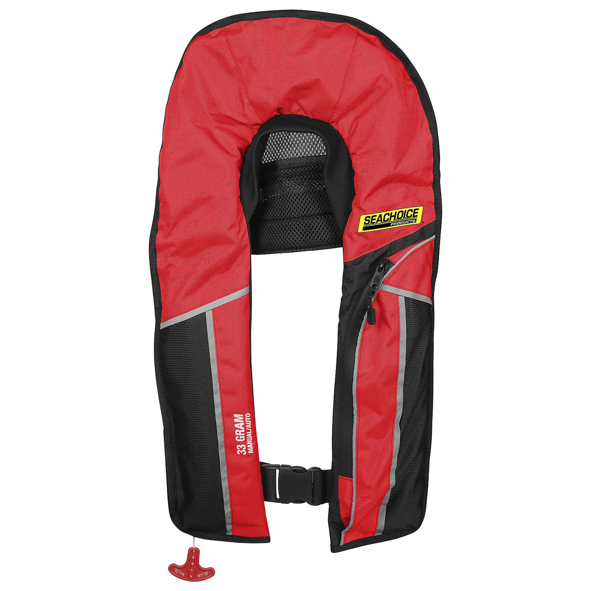 Seachoice 85861 Type V Premium Rip-Stop Inflatable PFD  Adult Universal, Red - 1214MA-RED - official Seachoice product image 4