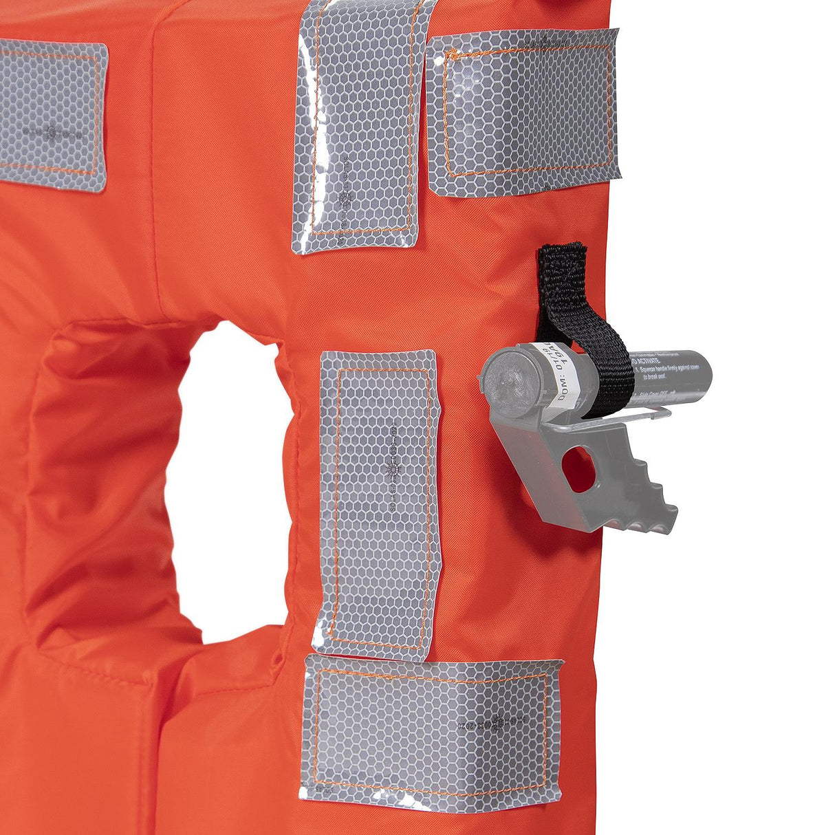 Seachoice Type I Commercial Offshore Vest, Fluorescent Orange, Reflective Panels, Adult, Over 90 Lbs. - 320RT-85900
