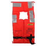Seachoice Type I Commercial Offshore Vest, Fluorescent Orange, Reflective Panels, Adult, Over 90 Lbs. - 320RT-85900 - official Seachoice product image 4