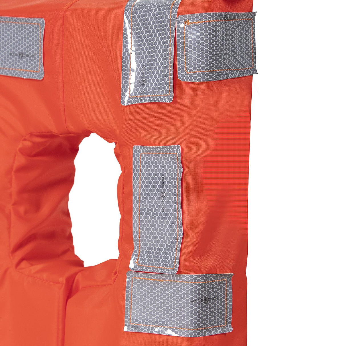 Seachoice Type I Commercial Offshore Vest, Fluorescent Orange, Reflective Panels, Youth, Up to 90 Lbs. - 321RT-85910
