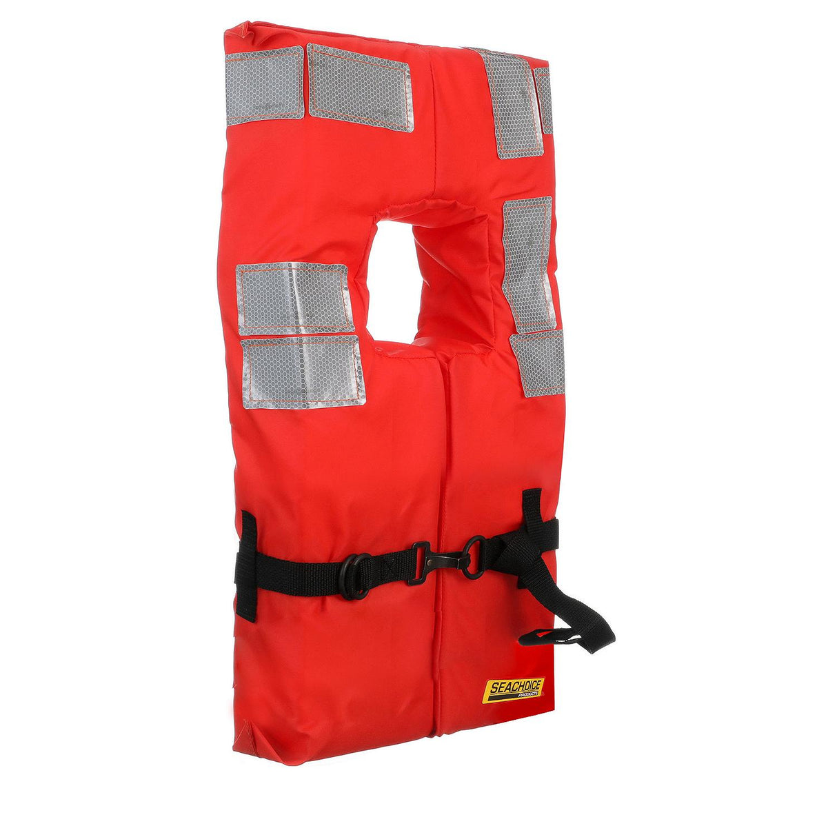 Seachoice Type I Commercial Offshore Vest, Fluorescent Orange, Reflective Panels, Youth, Up to 90 Lbs. - 321RT-85910 - official Seachoice product image 4