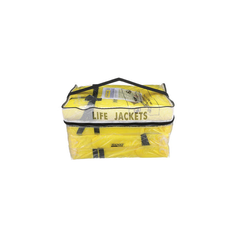 Seachoice Life Vest, Type II Personal Flotation Device, Yellow, Adult, 4-Pack w/ Bag - EPE1110AK1AUPK4Y-86010 - official Seachoice product image 5