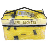Seachoice Life Vest, Type II Personal Flotation Device, Yellow, Adult, 4-Pack w/ Bag - EPE1110AK1AUPK4Y-86010 - official Seachoice product image 4