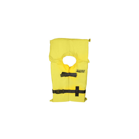 Seachoice Life Vest, Type II Personal Flotation Device, Yellow, Youth - EPE1120AK1Y-86060 - official Seachoice product image 5
