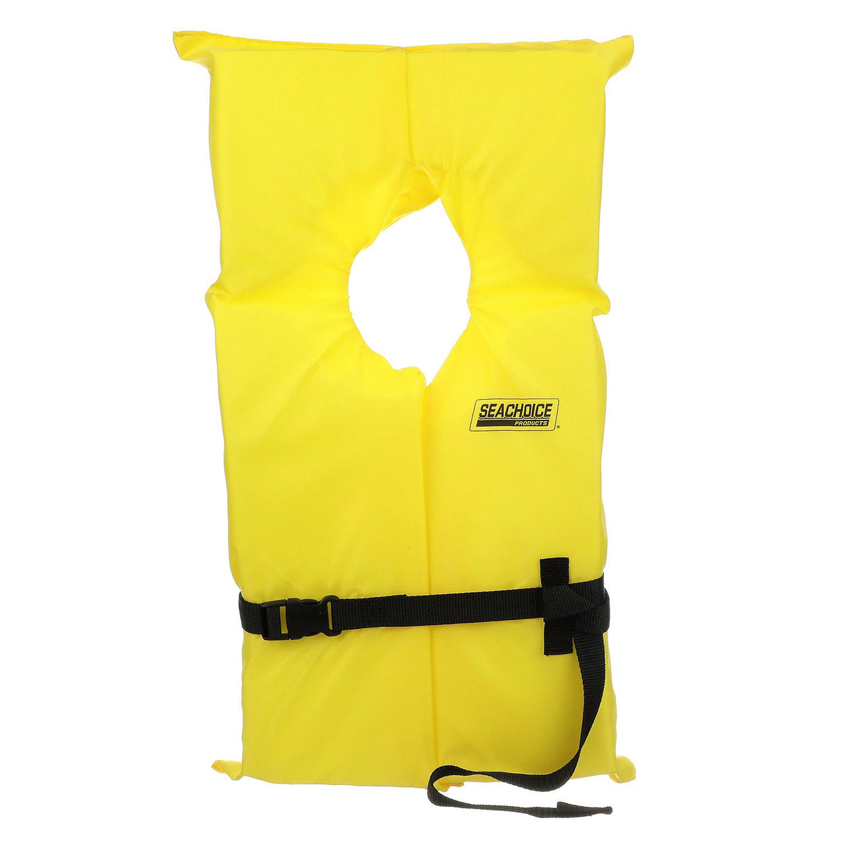 Seachoice Type II Personal Life Vest Foam Flotation Device, Yellow, Adult XL - EPE1110AK1ASLY-86080