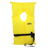 Seachoice Type II Personal Life Vest Foam Flotation Device, Yellow, Adult XL - EPE1110AK1ASLY-86080 - official Seachoice product image 2