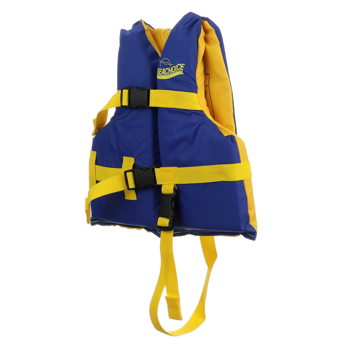 Seachoice Level 70 Life Jacket, Adjustable Boat Vest, Blue/Yellow, Child, 30-50 Lbs. - 86140 - official Seachoice product image 3