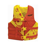 Seachoice Level 70 Life Jacket, Deluxe Adjustable Boat Vest, Bright Yellow and Red, Youth, 55-88 Lbs. - 86170 - official Seachoice product image 5