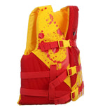 Seachoice Level 70 Life Jacket, Deluxe Adjustable Boat Vest, Bright Yellow and Red, Youth, 55-88 Lbs. - 86170 - official Seachoice product image 2