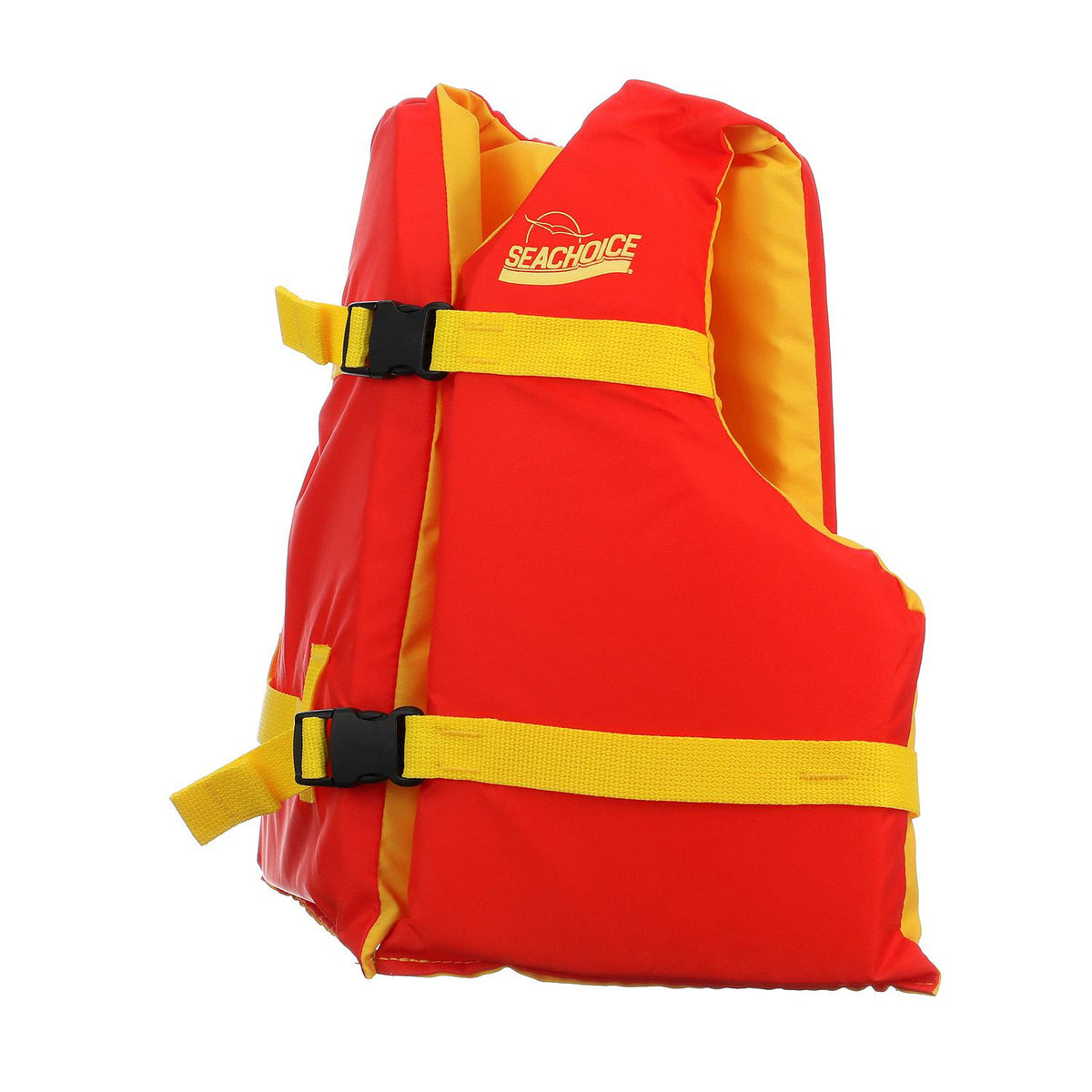 Seachoice Boat Life Jacket, Orange/Yellow, Youth Size, 25-29 In. - 86190 - official Seachoice product image 3