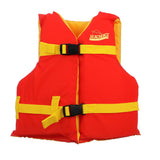 Seachoice Boat Life Jacket, Orange/Yellow, Youth Size, 25-29 In. - 86190 - official Seachoice product image 2