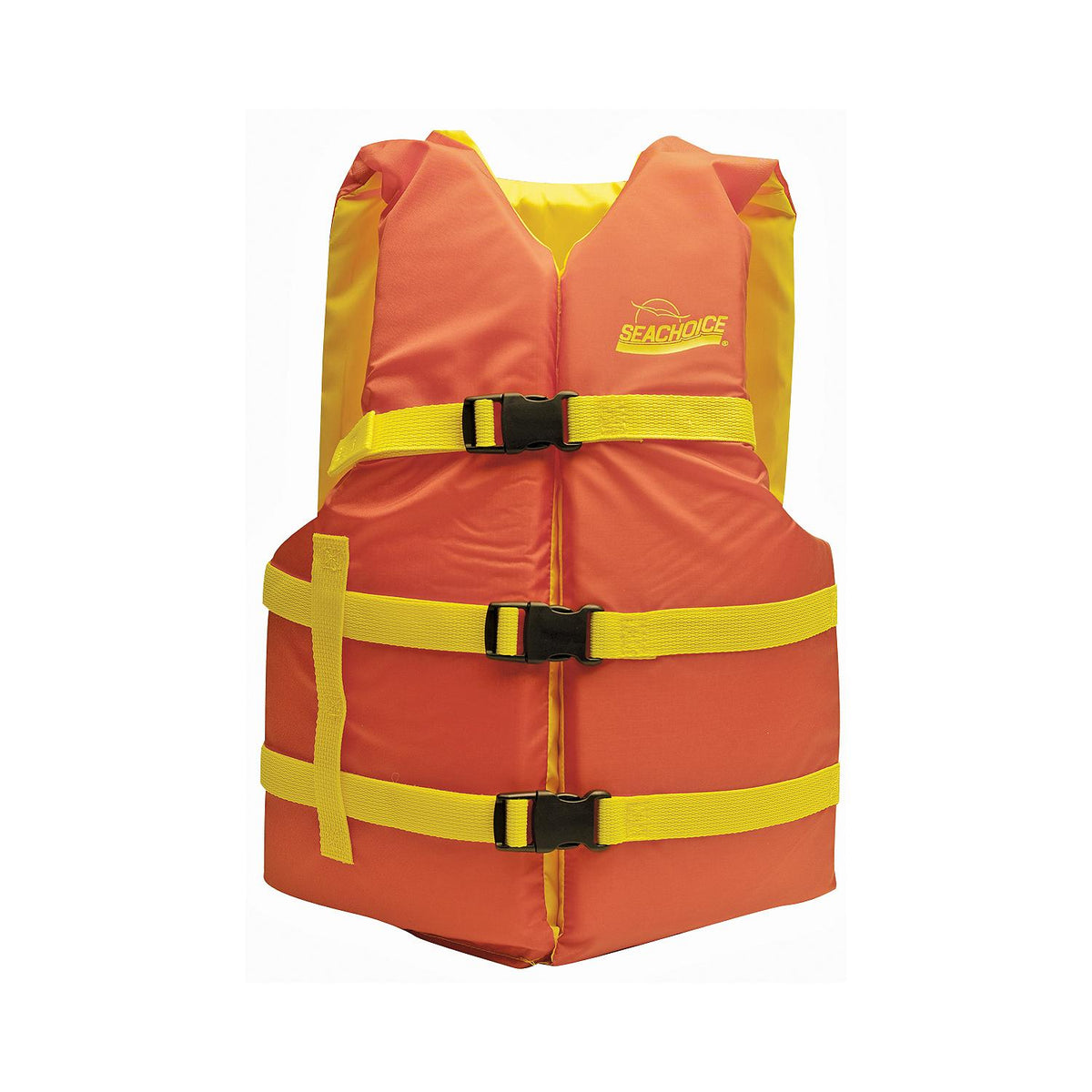 Seachoice Universal Life Vest, Orange/Yellow, 30-48 In. - 86230 - official Seachoice product image 5