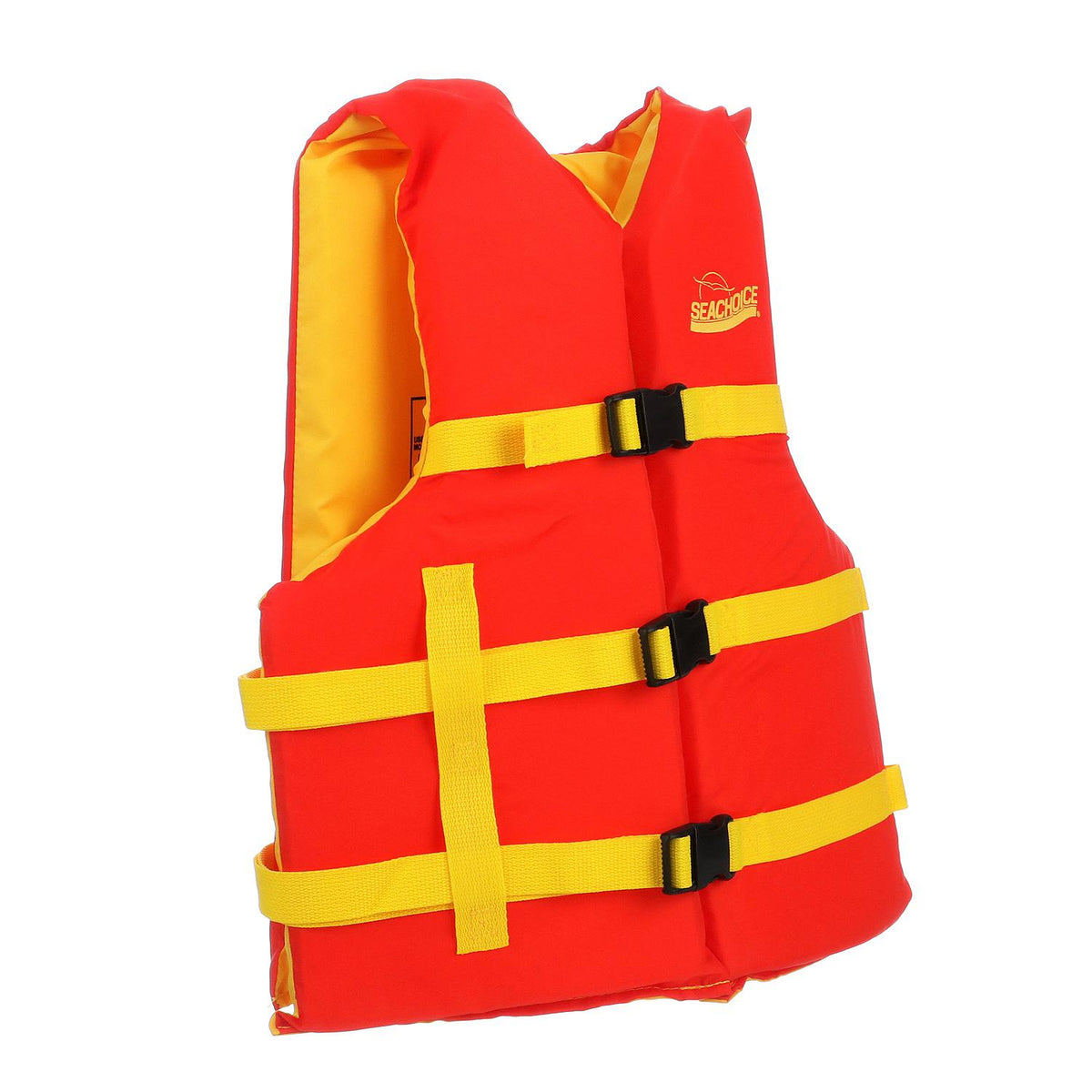 Seachoice Universal Life Vest, Orange/Yellow, 30-48 In. - 86230 - official Seachoice product image 3