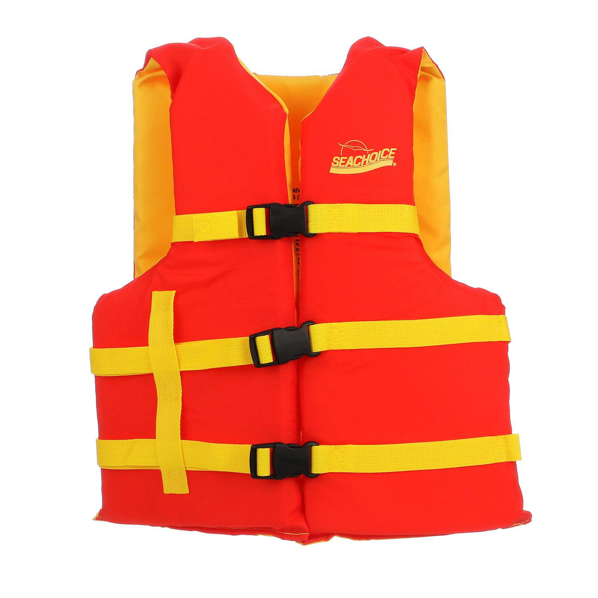 Seachoice Universal Life Vest, Orange/Yellow, 30-48 In. - 86230 - official Seachoice product image 4