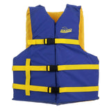 Seachoice Level 70 Life Jacket, Adjustable Boat Vest, Blue/Yellow, XL Adult, Over 90 Lbs. - 86240 - official Seachoice product image 4