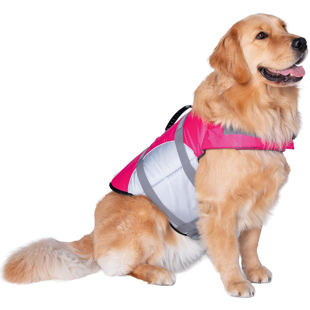 Seachoice 86265 Dog Life Jacket, Color: Pink, Size: XL - image 1